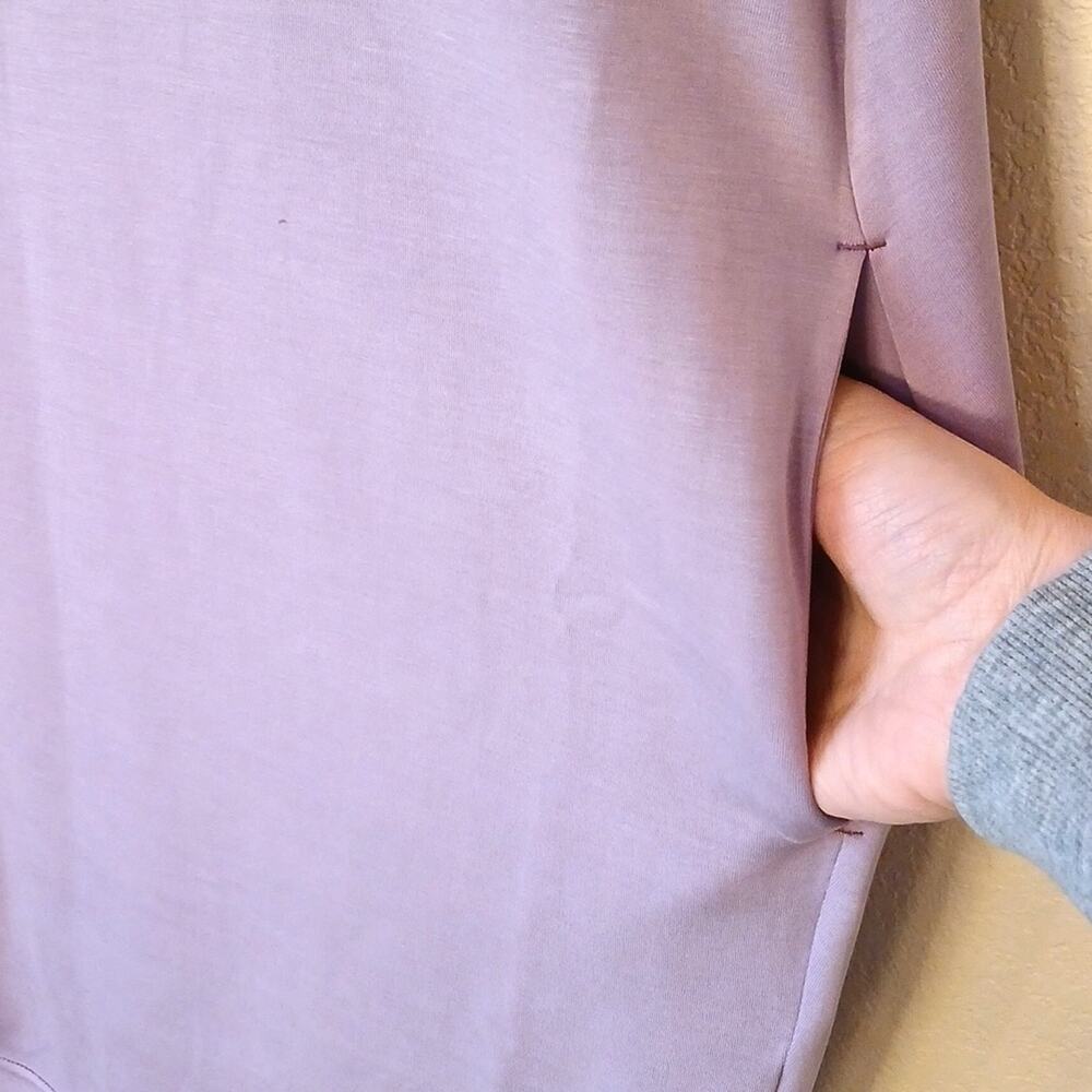 Ododos Lavender Athletic Dress Kangaroo Pocket New - Picture 5 of 6